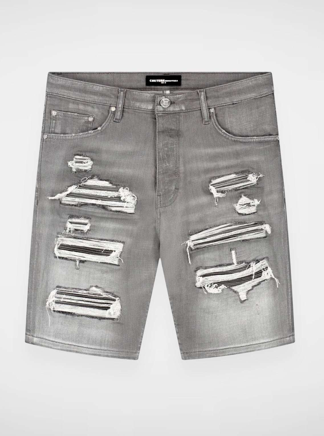 Essentials COU7ure | Bronx Brooklyn Short Jeans Pants Gray