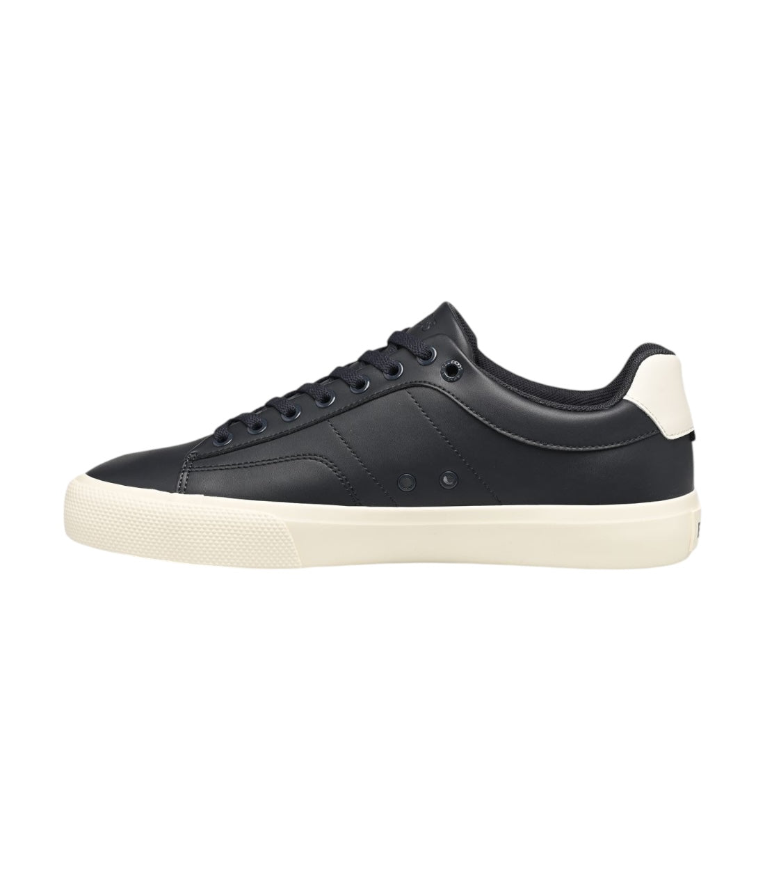 Hugo Boss Blauw Leren Aiden Sneaker