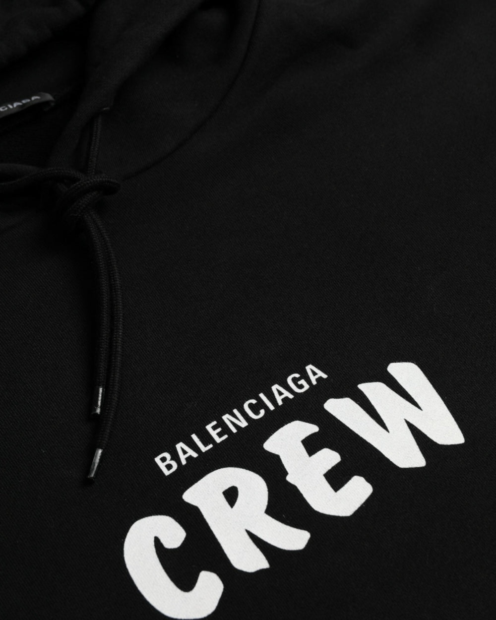 Balenciaga Zwart Crew Hoodie