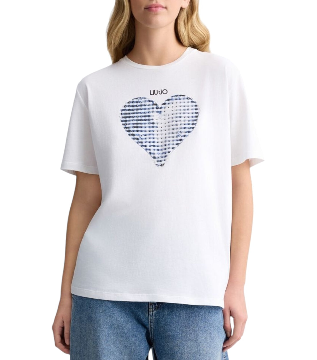 Liu Jo Wit T-shirt Met Print