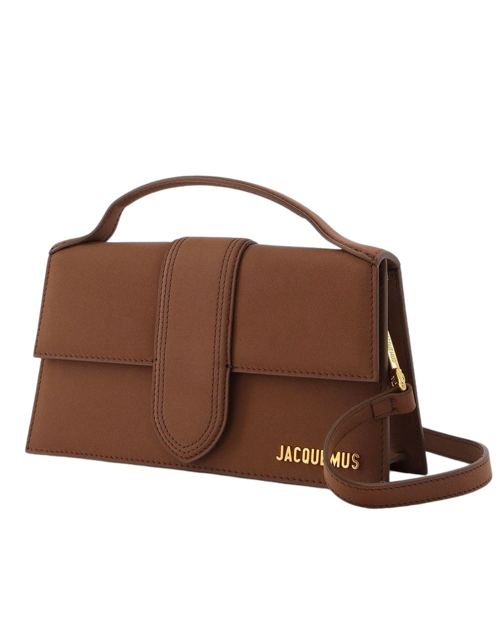 Jacquemus Bruin Le Grand Bambino Leren Handtas