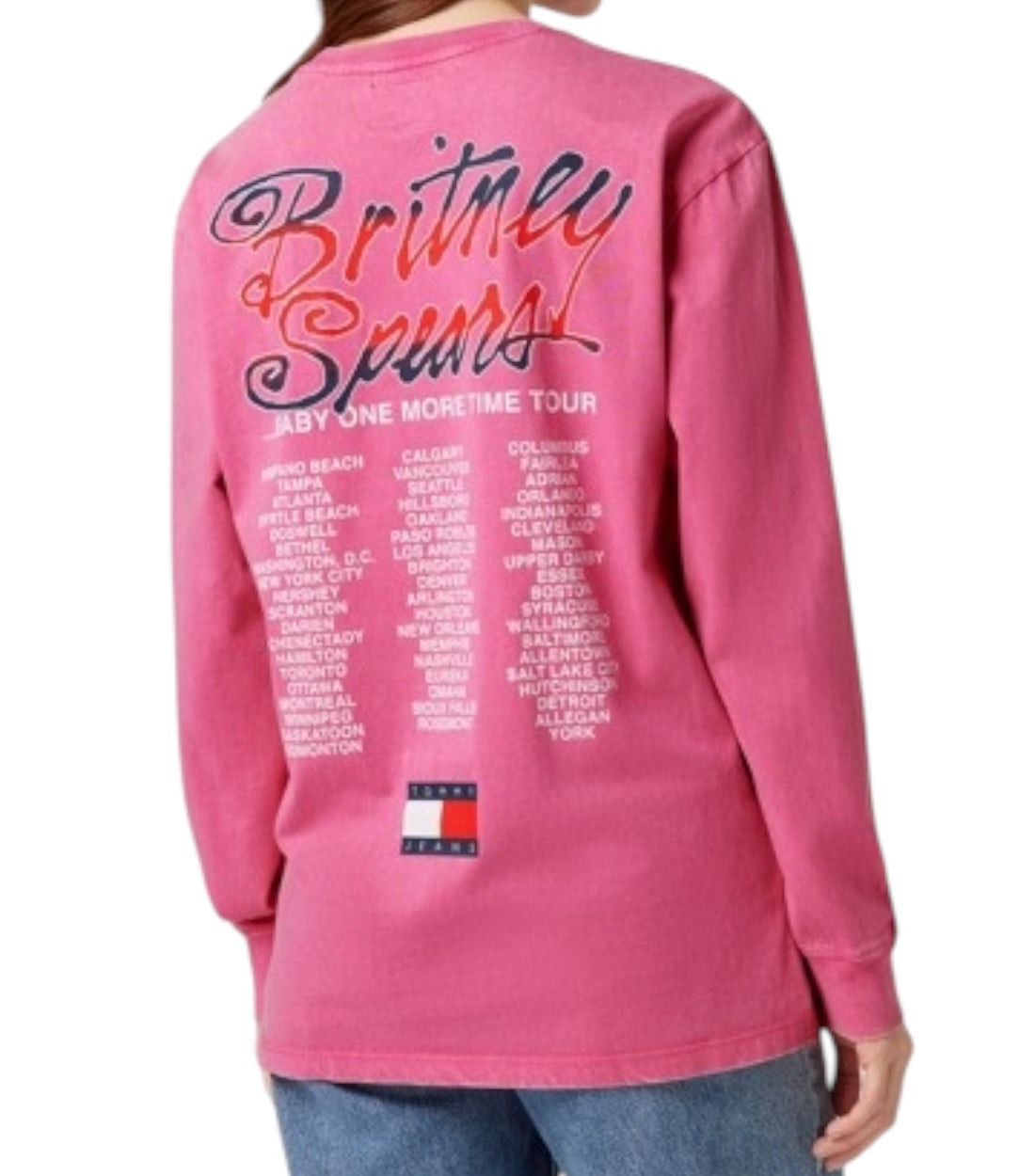 Tommy Hilfiger Jeans Roze Britney Spears Trui Dames