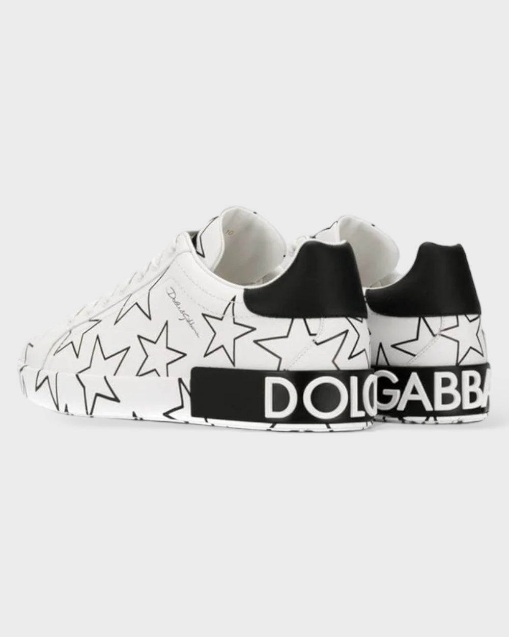 Dolce & Gabbana Wit Leren Sneakers