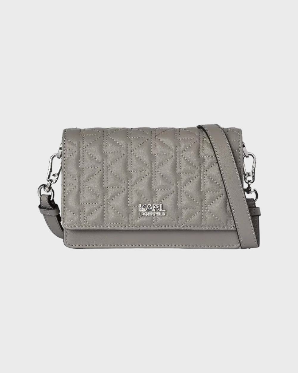 Karl Lagerfeld Grijs Crossbody Tas