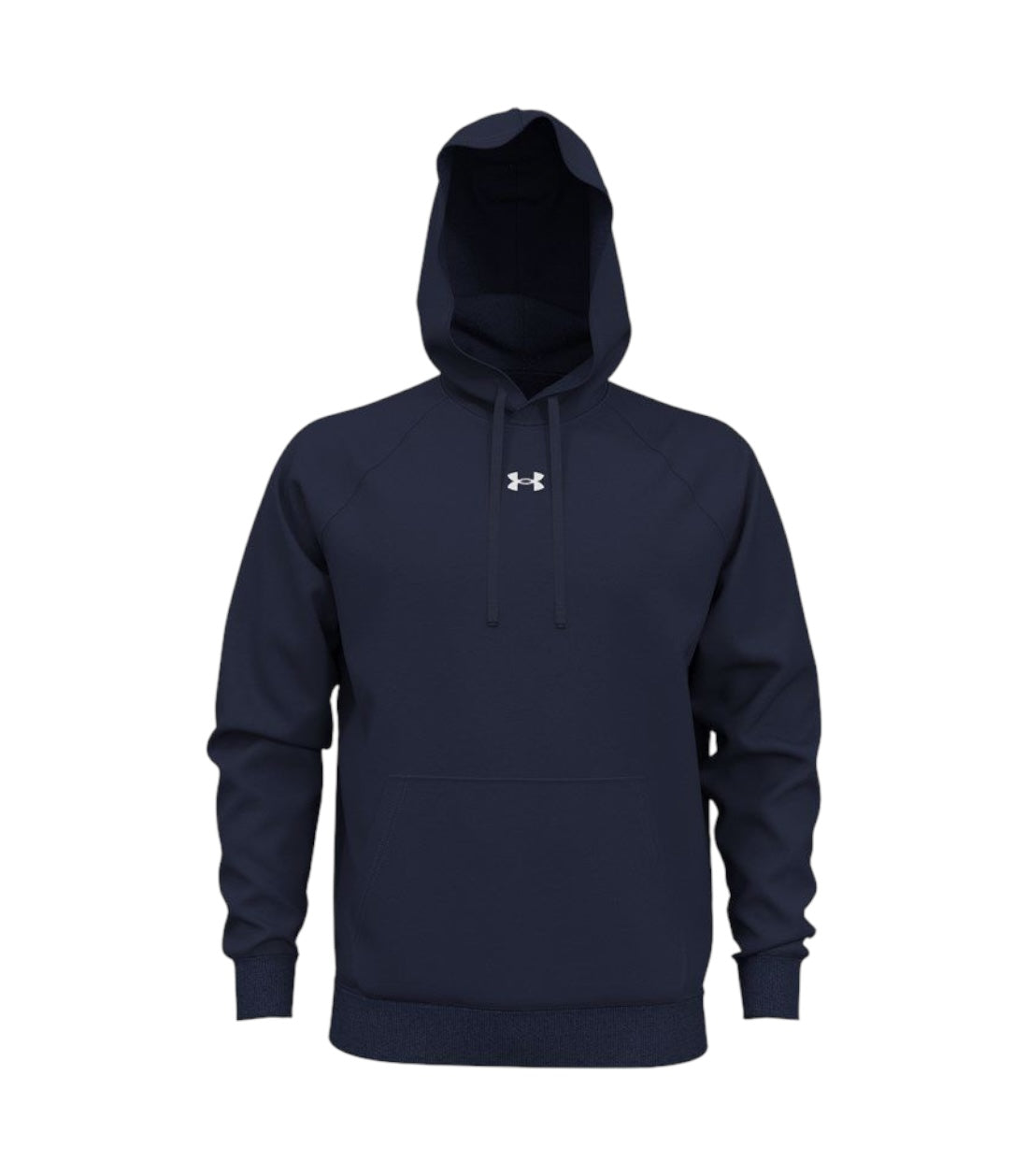 Under Armour Blauw UA Rival Fleece Hoodie Met Logo