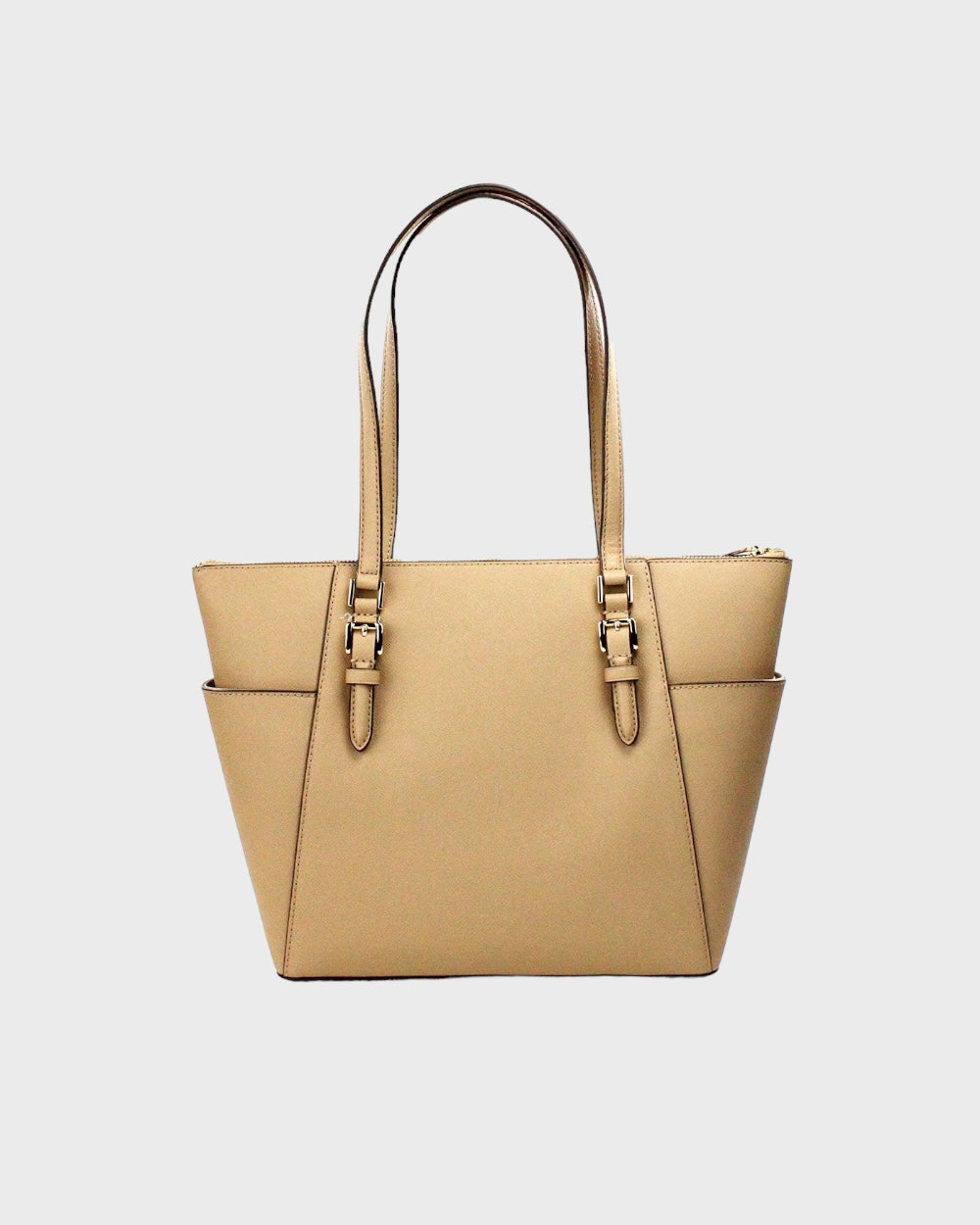 Michael Kors Charlotte Beige Handtas