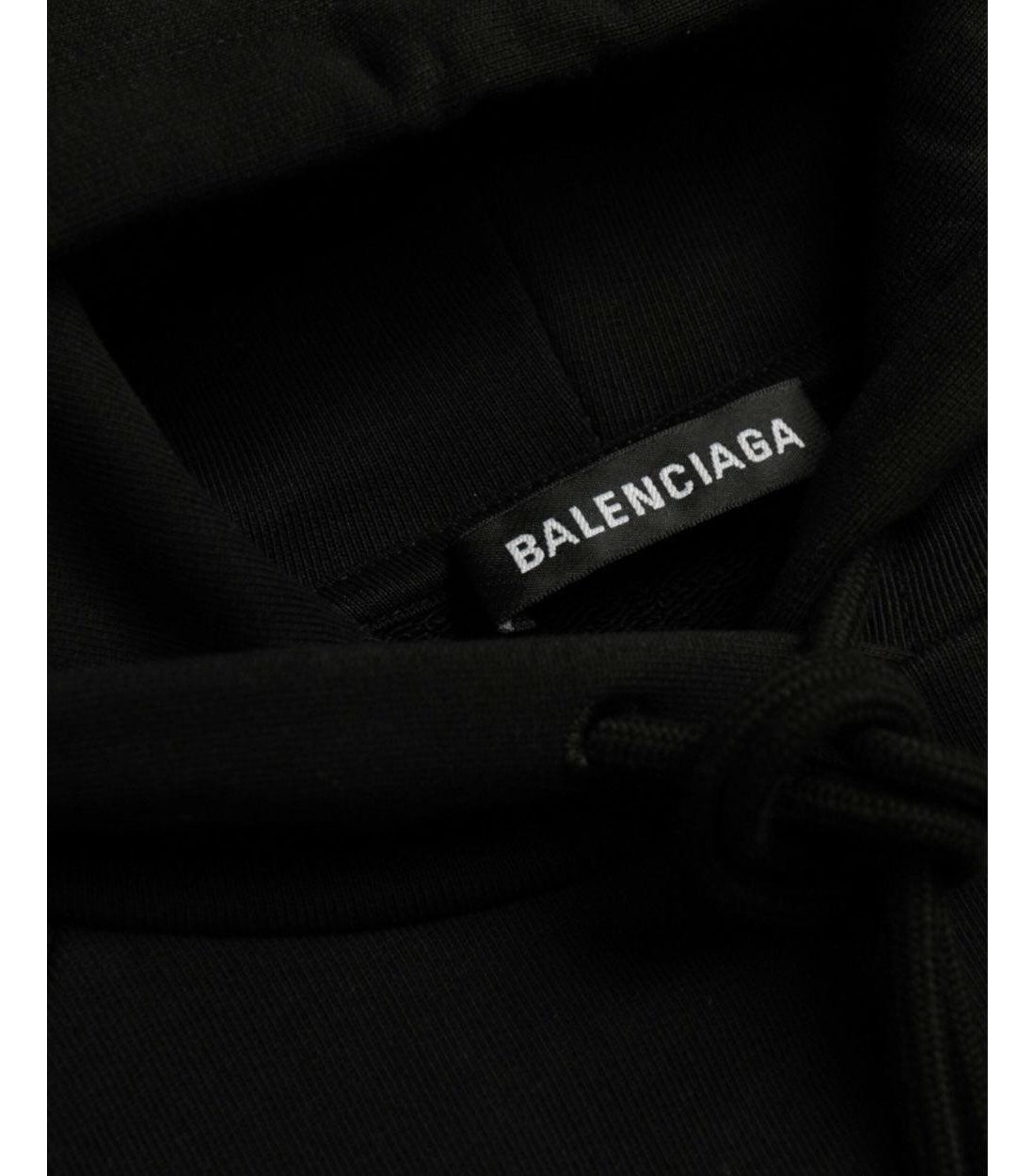 Balenciaga Zwart BB Hoodie