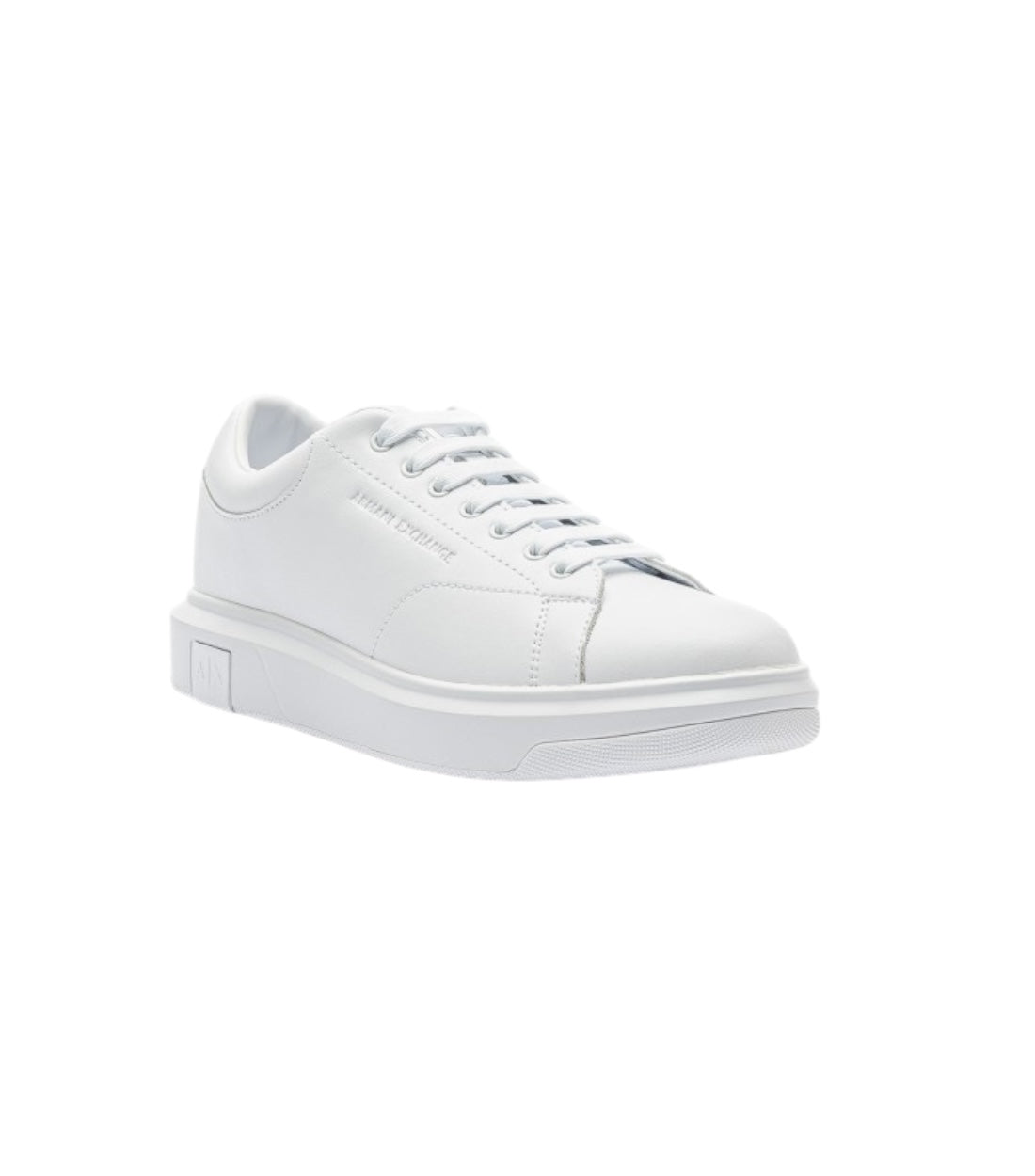 Armani Exchange Witte Sneakers Met Logo