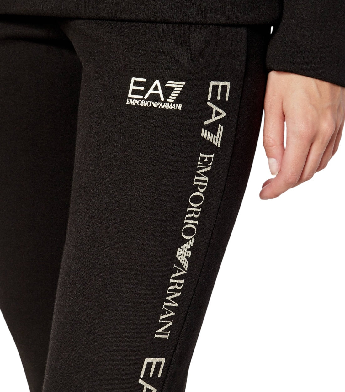 Ea7 Zwart Regular-Fit Trainingspak Dames