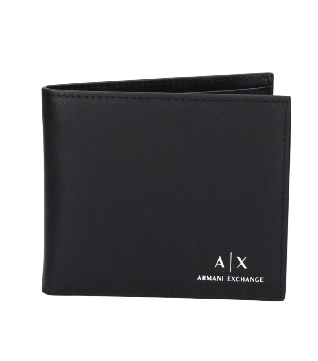 Armani Exchange Zwart Portmonnee Met Logo