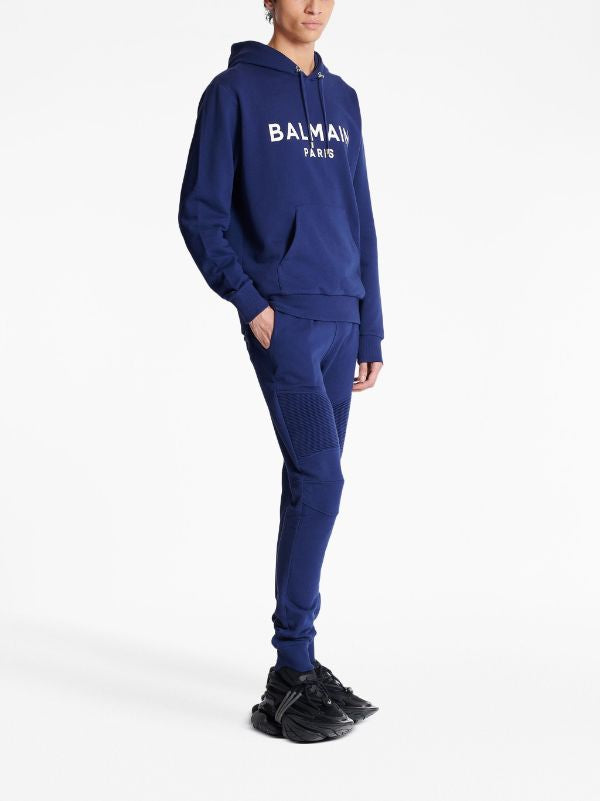 Balmain Blauw Hoodie