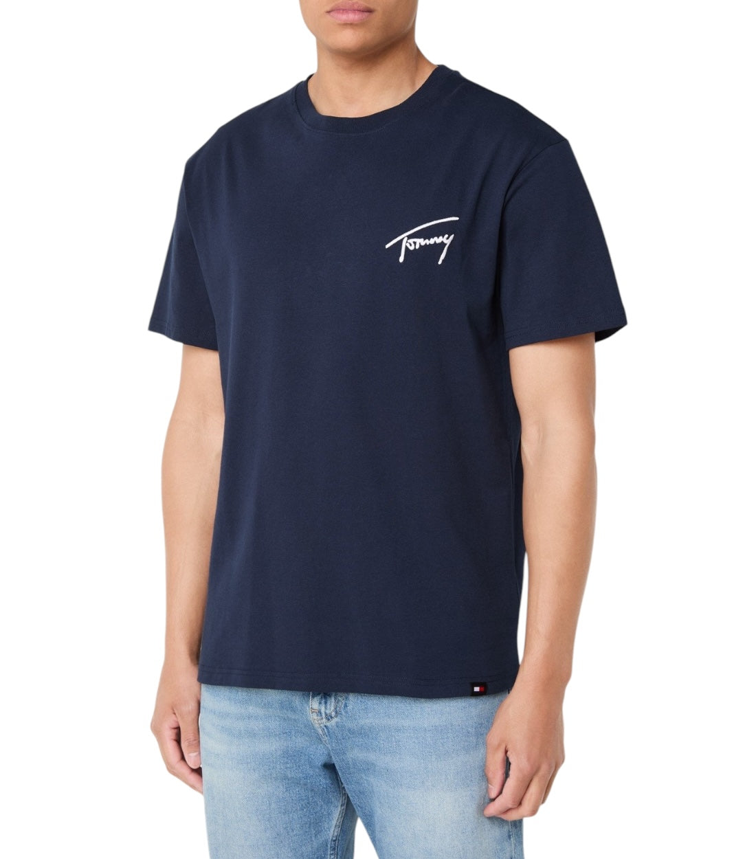 Tommy Hilfiger Jeans Blauw T-shirt