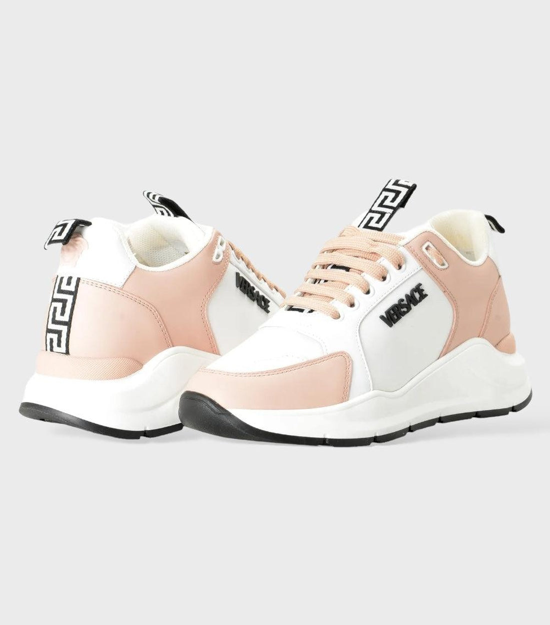 Versace Kalfsleer Sneakers Roze