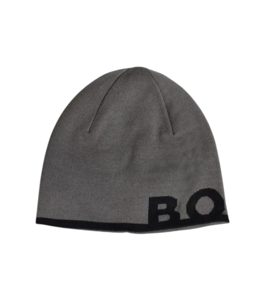 Hugo Boss Grijs Beanie Muts