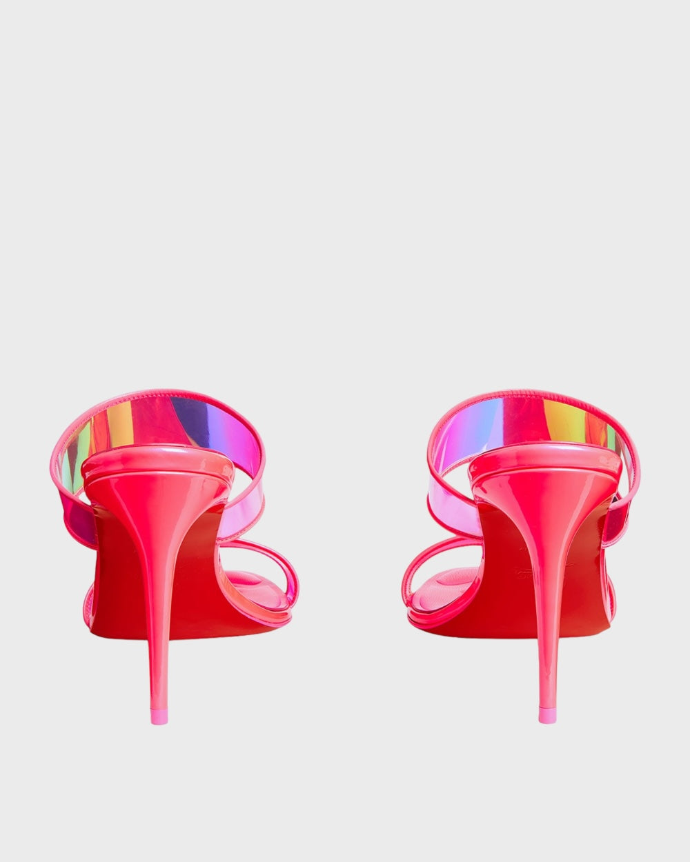 Christian Louboutin Just Loubi 85 Neon Fluoro Roze