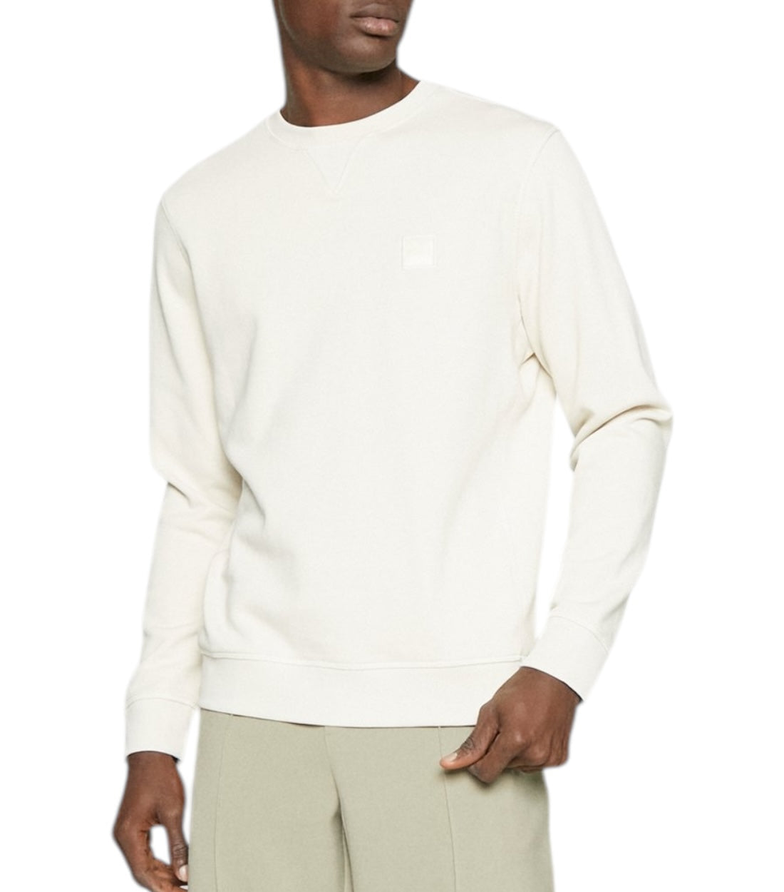 Boss Licht Beige Westart Sweatshirt