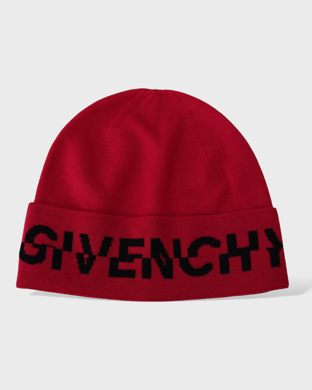 Givenchy Rood Wollen Muts Unisex