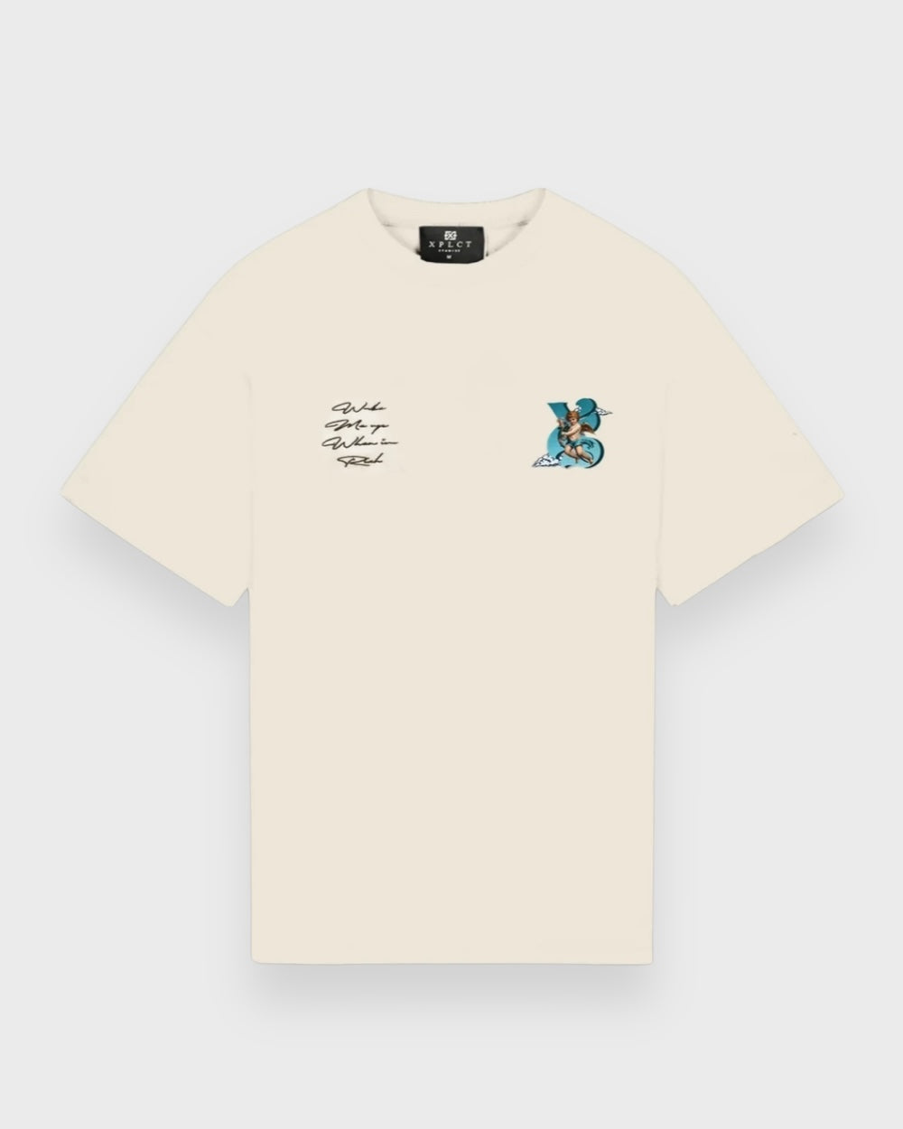 XPLCT Studios Angel T-shirt Off-white Unisex