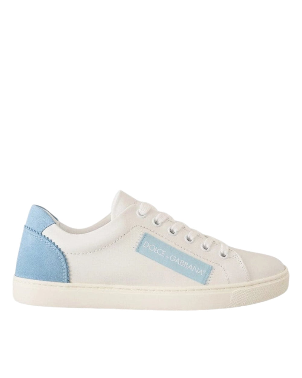 Dolce & Gabbana Wit Blauw Sneakers