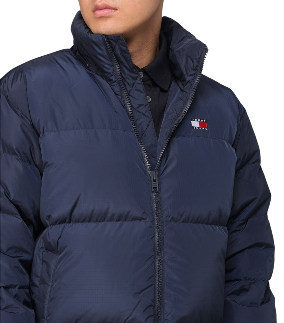 Tommy Hilfiger Blauwe Alaska Puffer Jas