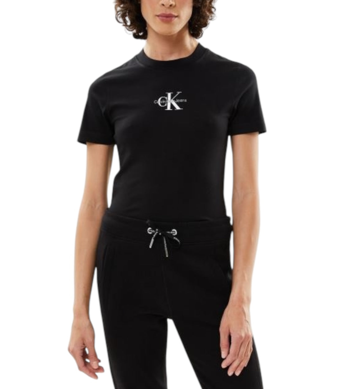 Calvin Klein Jeans Zwart T-shirt Met Logo