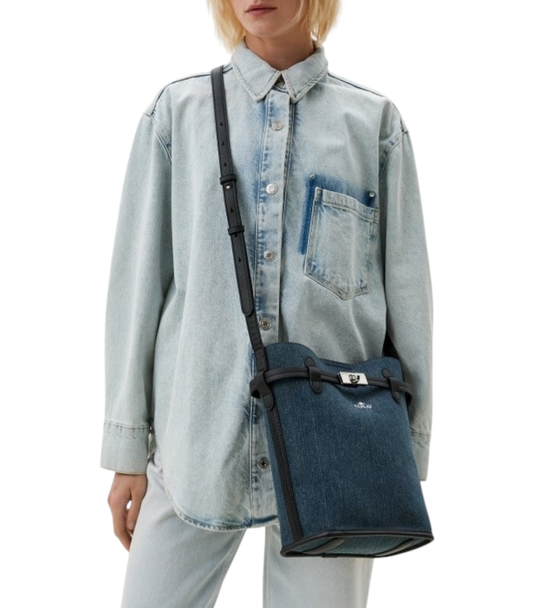 Replay Blauw Denims Tas