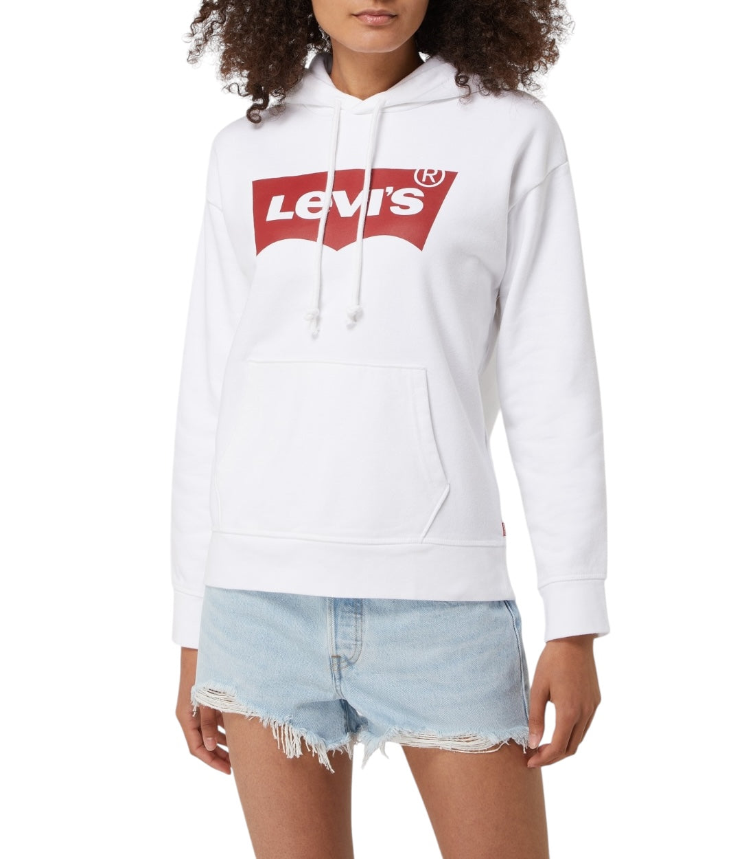 Levi`s Wit Graphic Hoodie Dames