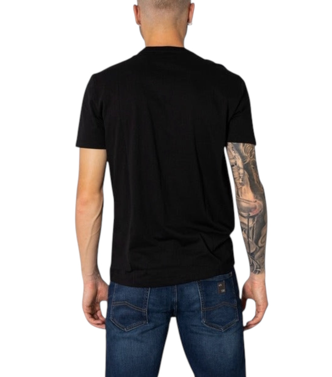 Armani Exchange Zwart T-shirt Met Logo