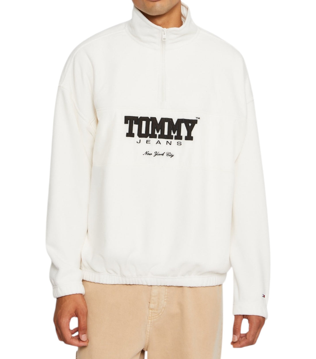 Tommy Hilfiger Jeans Half Zipped Fleece Trui