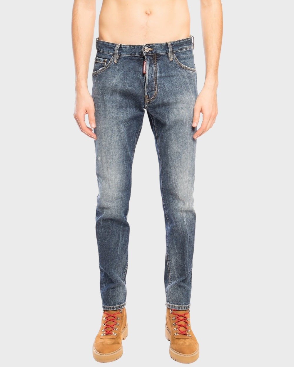 Dsquared2 Blauw Distressed 'Cool Guy Jean' Jeans