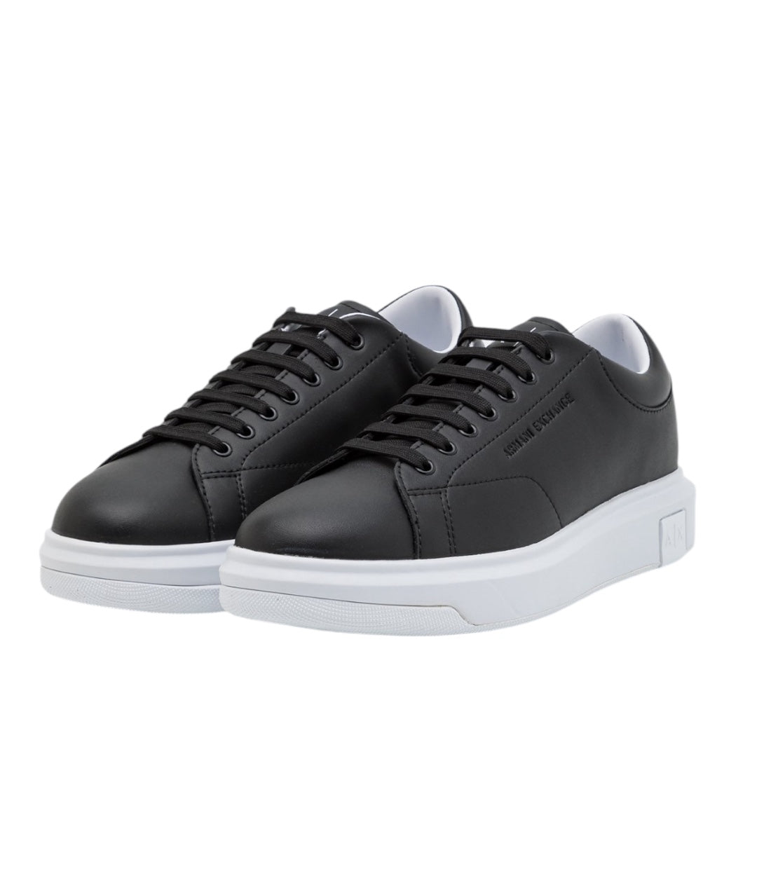 Armani Exchange Zwart Venice Sneakers Laag