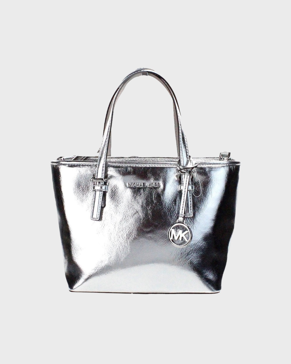 Michael Kors Jet Set Zilver XS Handtas