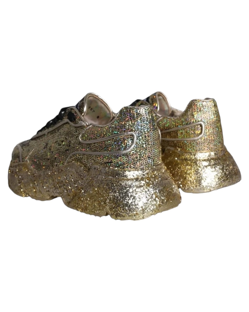 Dolce & Gabbana Goud Daymaster Sneakers