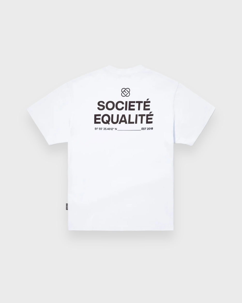 Equalite Societe Oversized Tee Wit