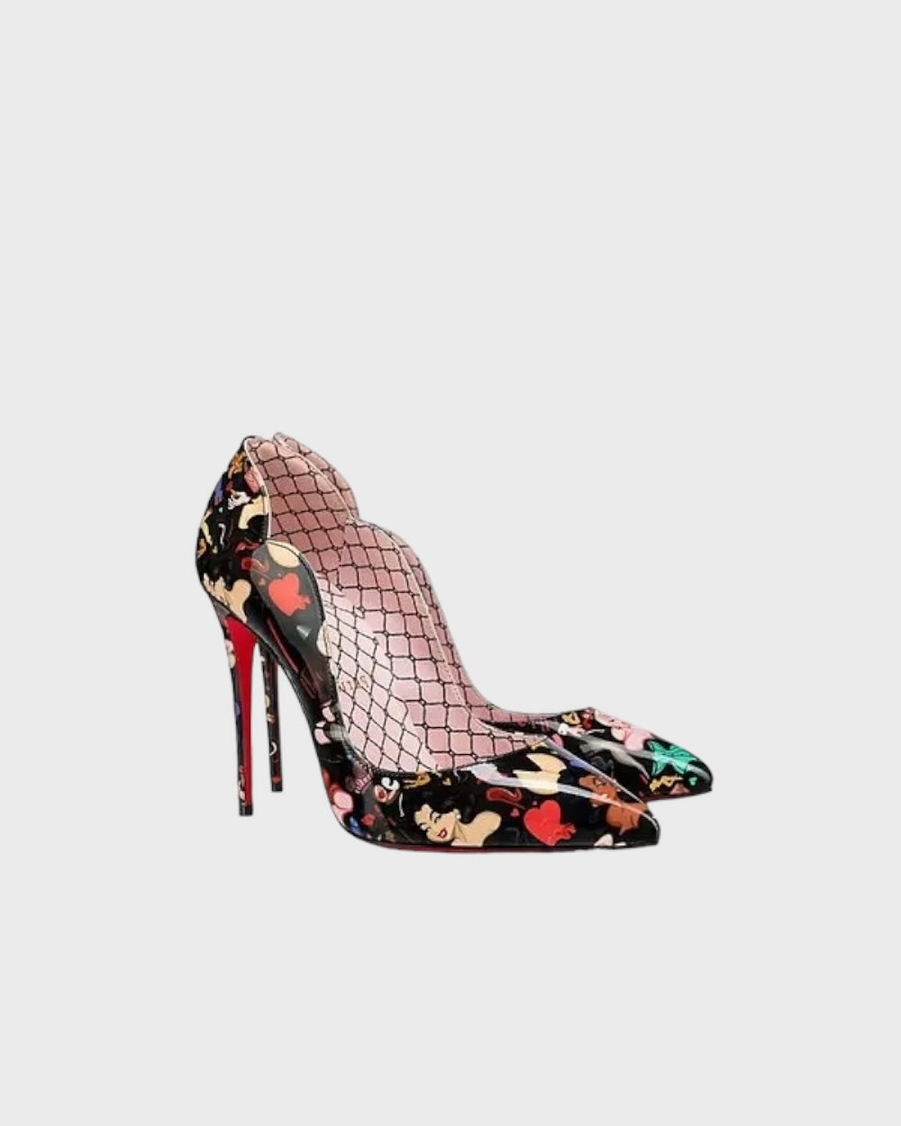 Christian Louboutin Hot Chick 100 Limited Edition Zwart