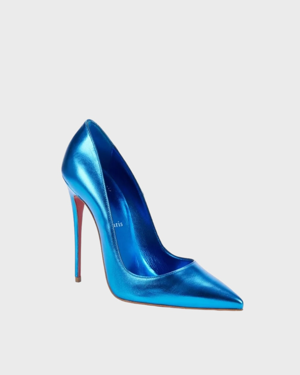 Christian Louboutin Hot Chick 100 Mirrored Blauw