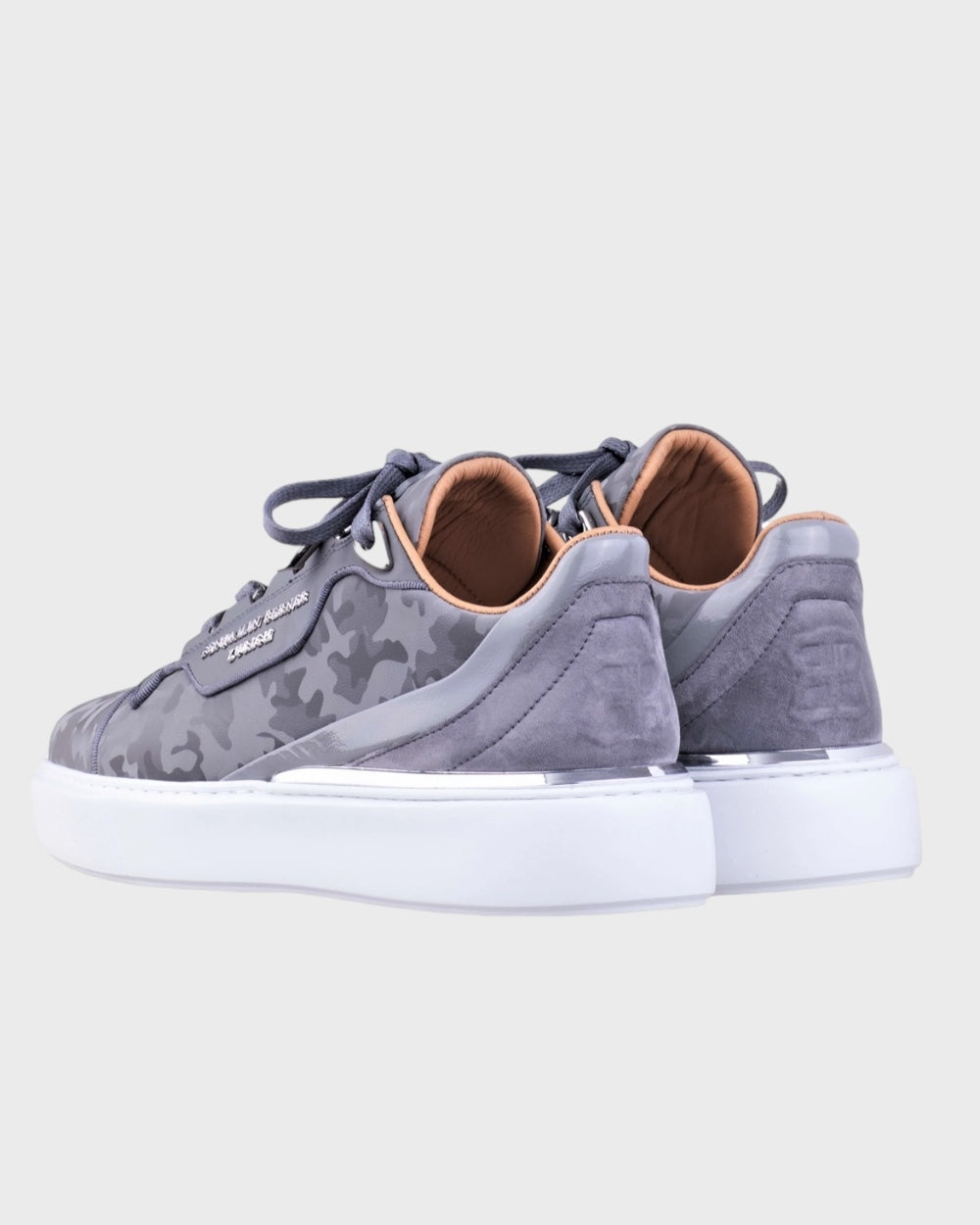 Benjamin Berner Raphael Low Top Reflective Camouflage Grijs