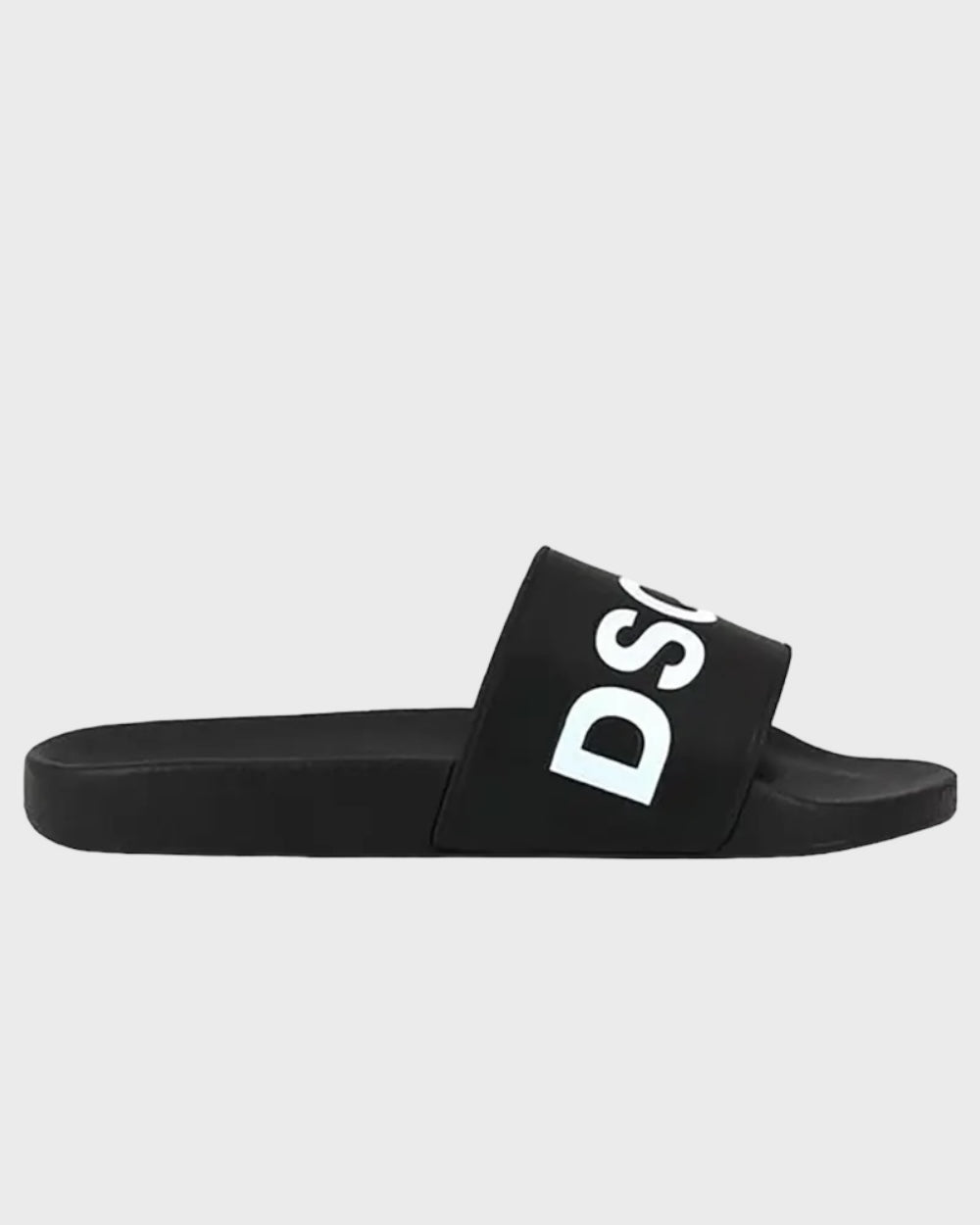 Dsquared2 Slipper Logo Zwart Wit