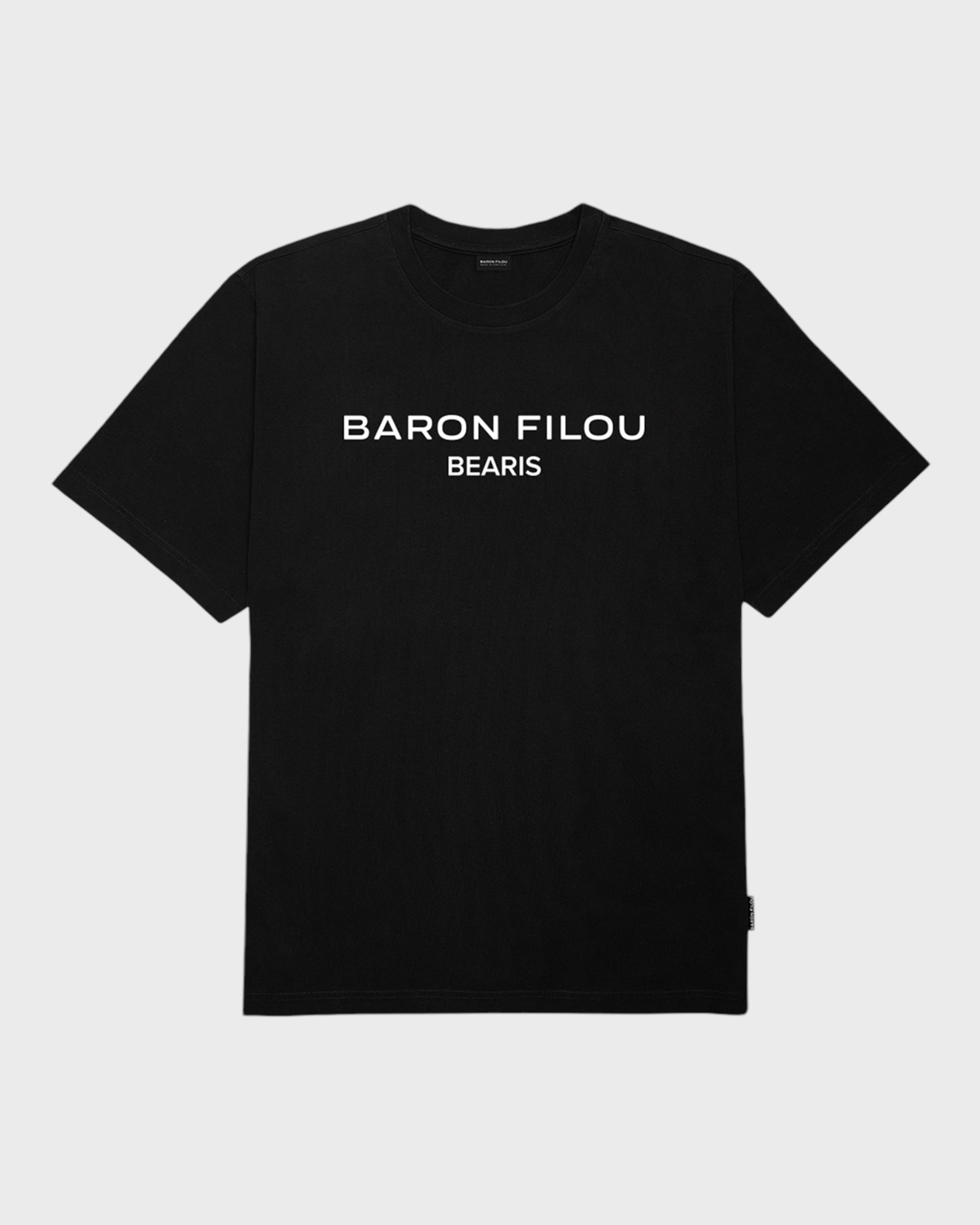 Baron Filou Organic Back Print Zwart T-shirt Unisex CXVII