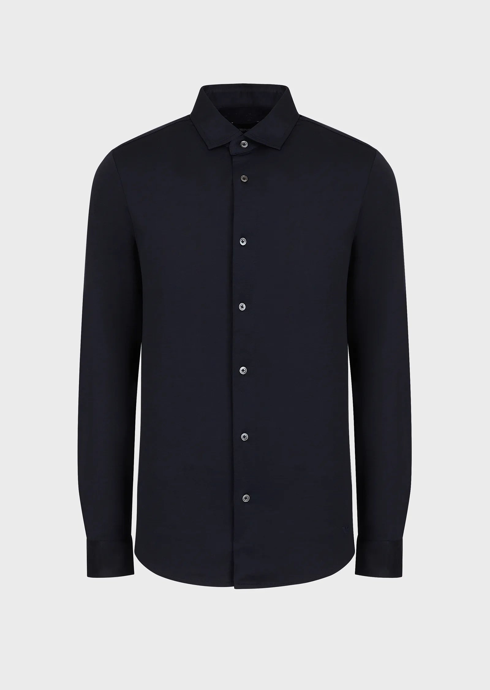 Emporio Armani | Blue stretch shirt