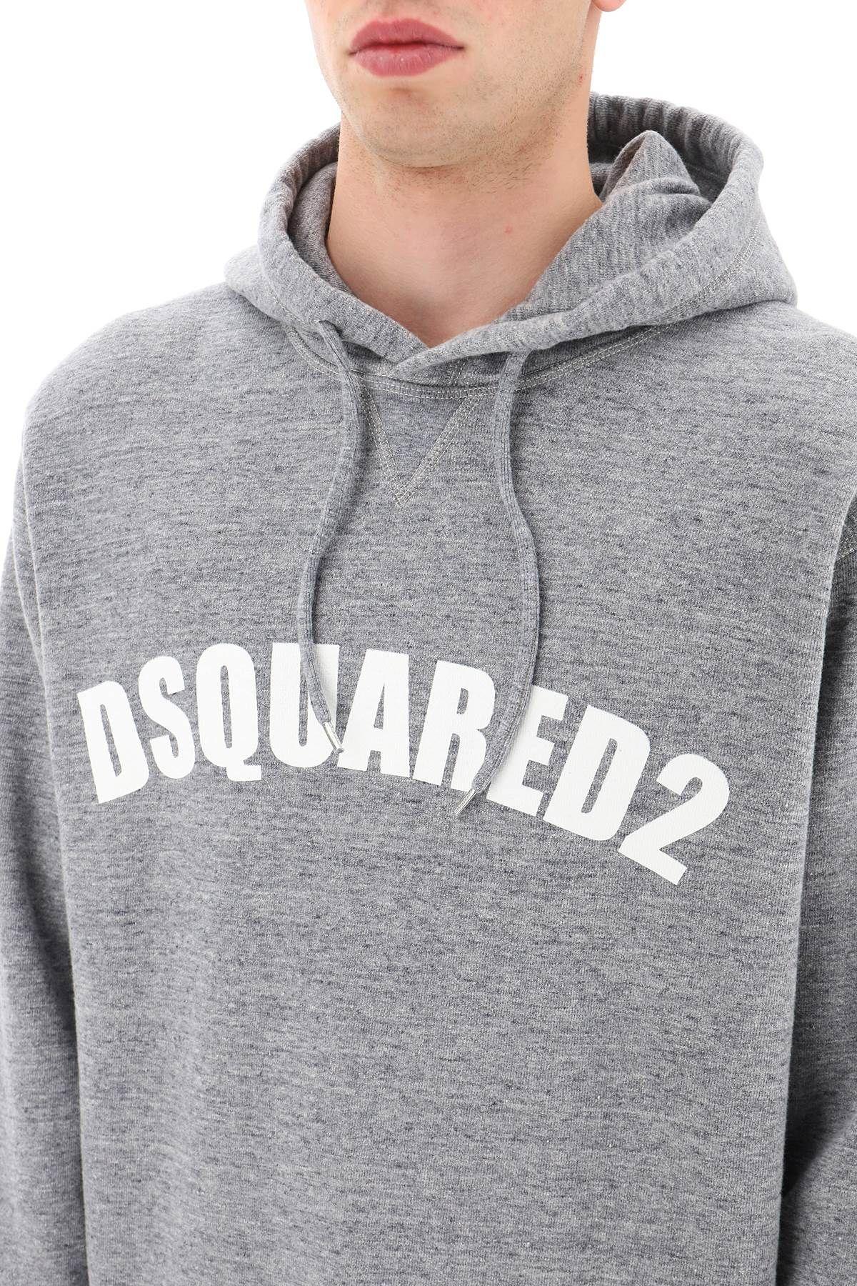 Dsquared2 Grijs Hoodie