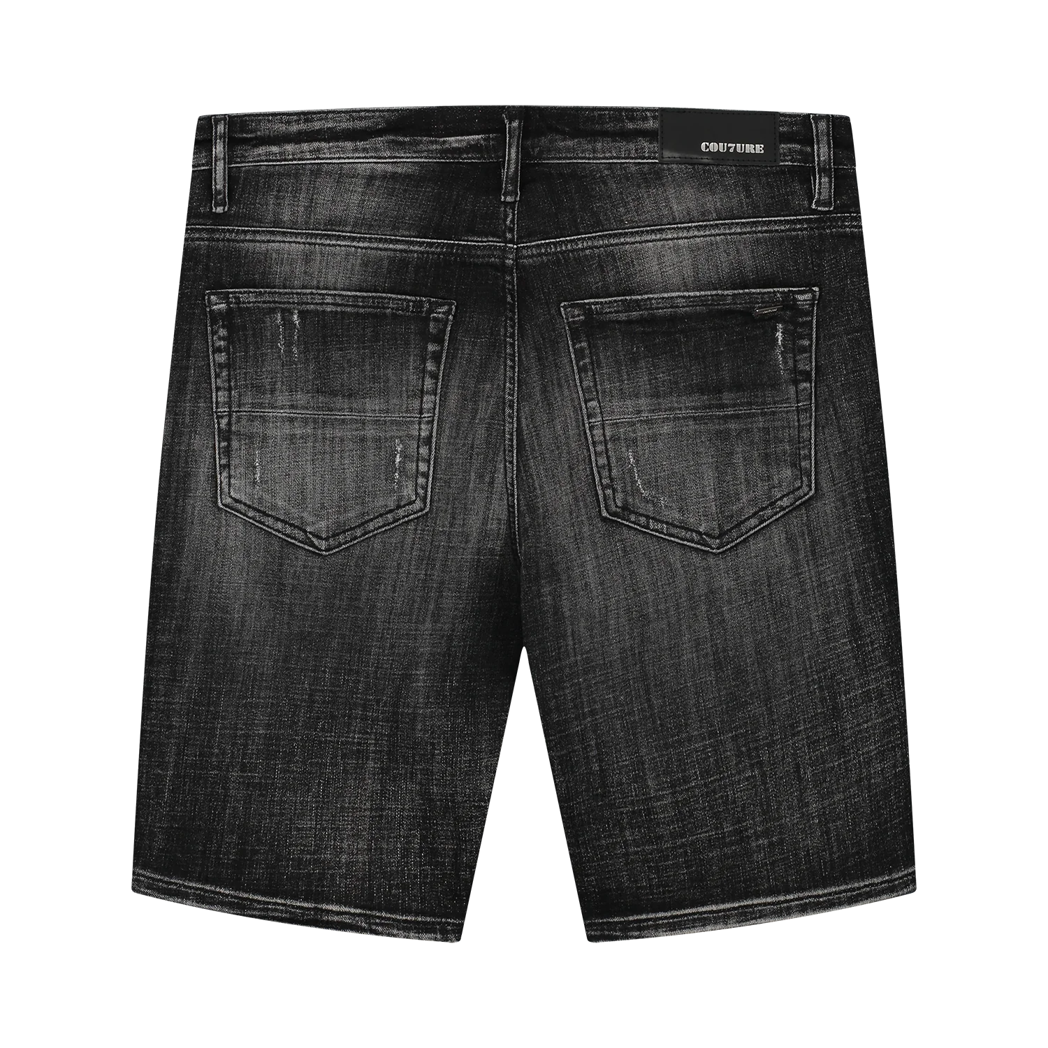 Essentials Cou7ure | Bronx Brooklyn Short Jeans Hosen schwarz