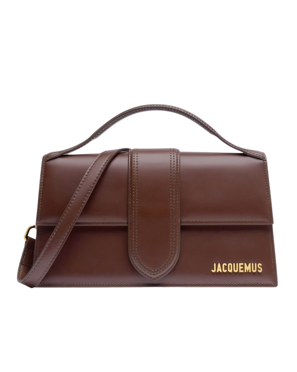 Jacquemus Bruin Leren Le Grand Bambino Schoudertas