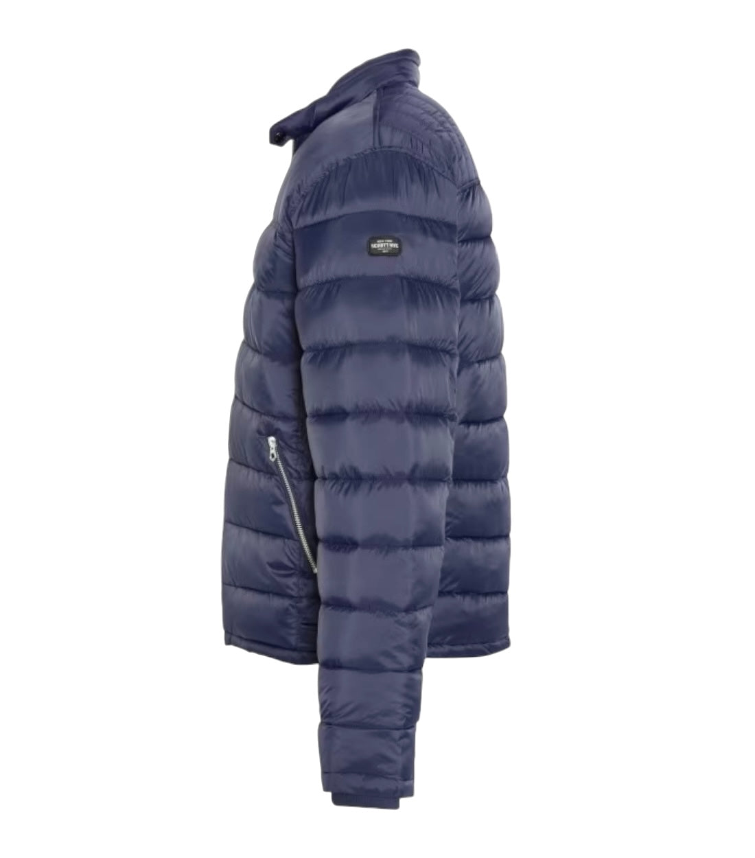 Schott NYC Blauw Nylon Jas