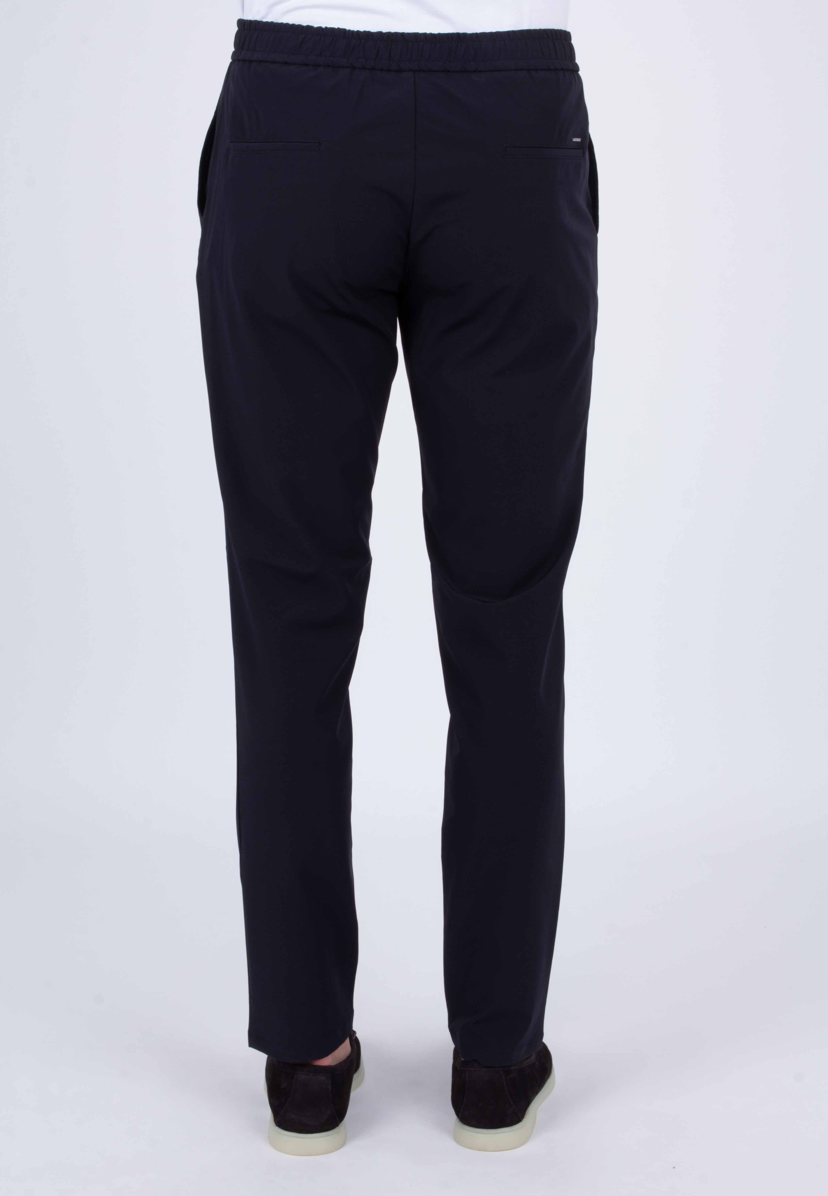 Mersino Originale Blauw Stretch Pantalon Broek