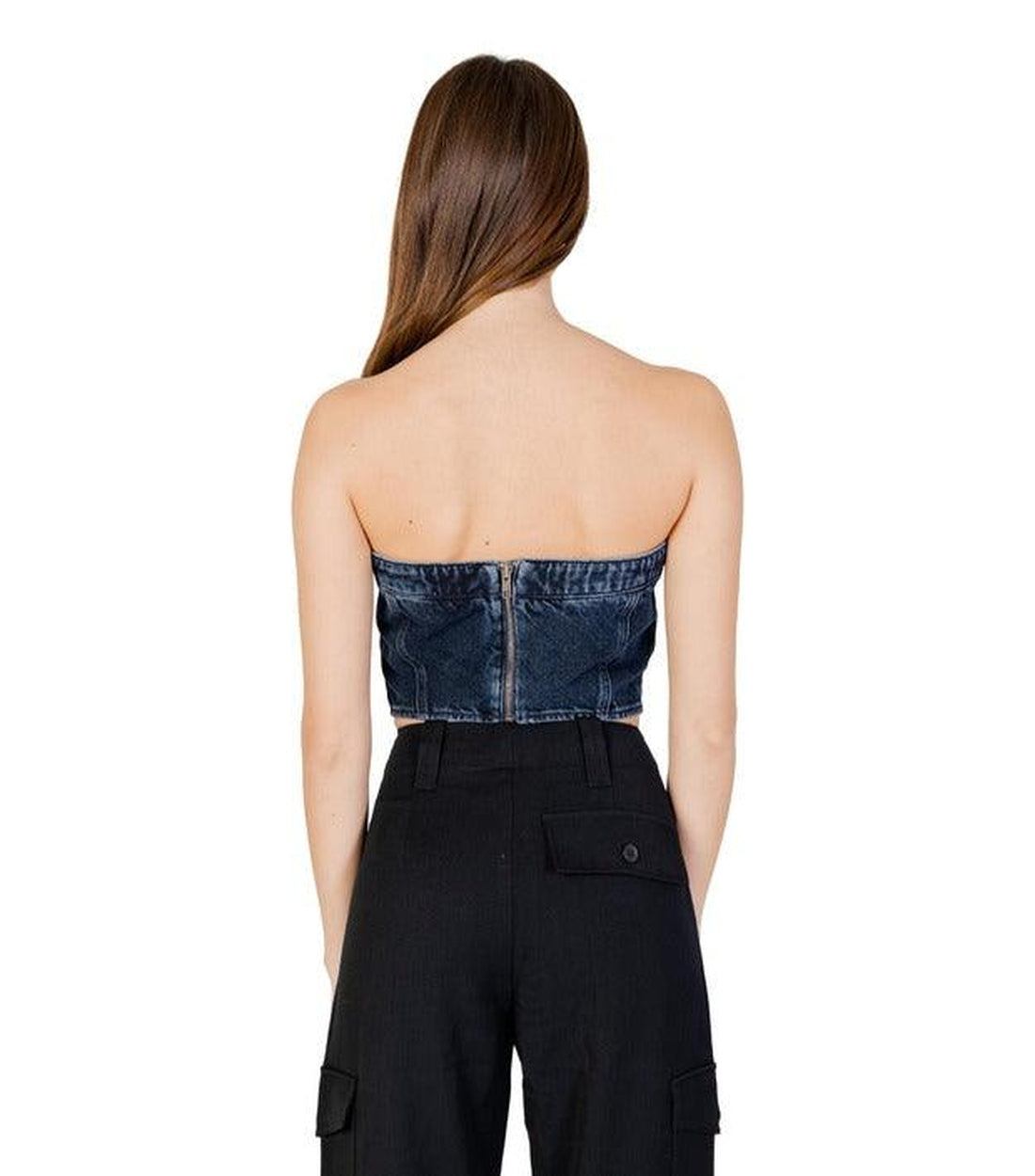 Calvin Klein Jeans Blauw Denim Top Dames