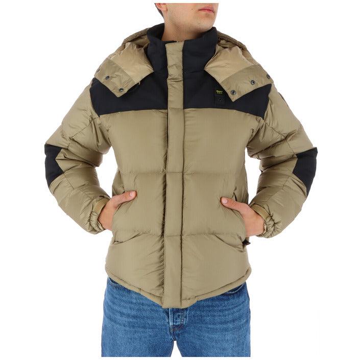 Blauer Beige Jas