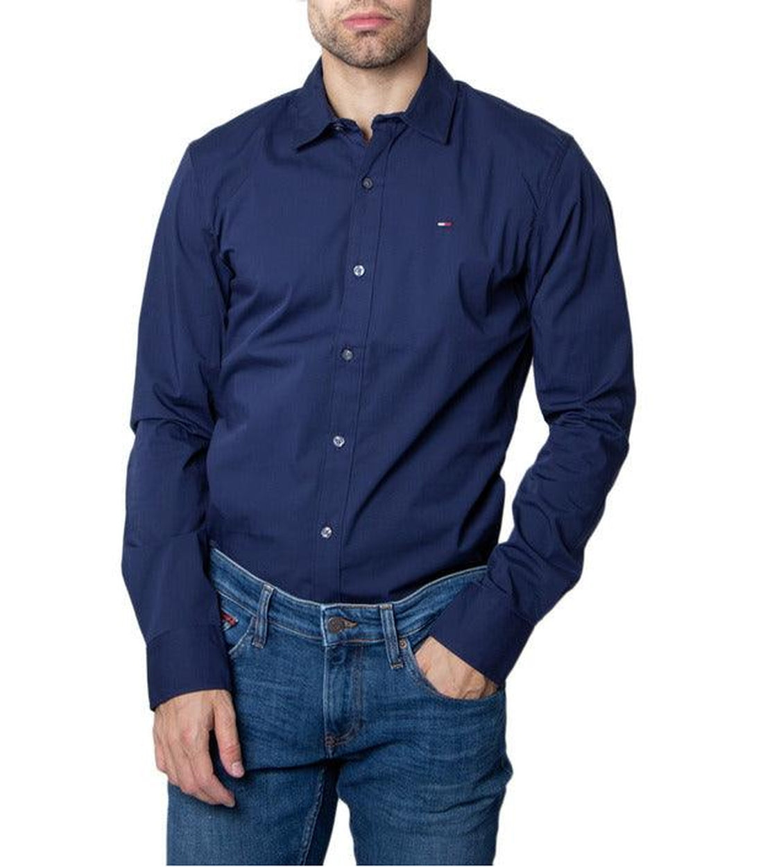 Tommy Hilfiger Blauw Overhemd