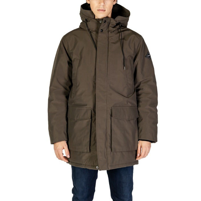 Replay Groen Parka Jas Heren