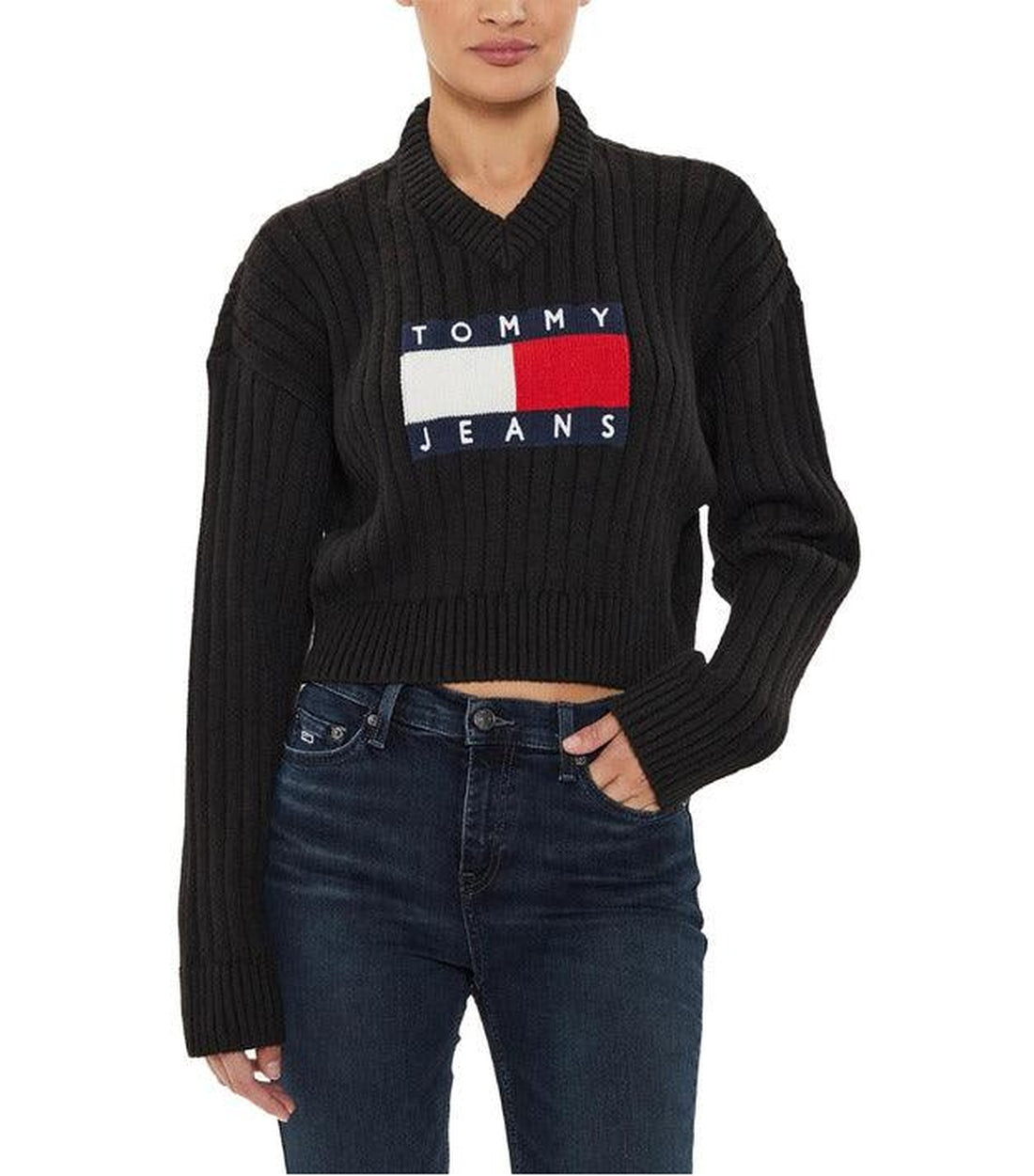 Tommy Hilfiger Zwart Trui Dames